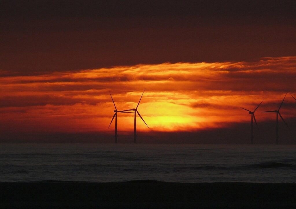Parque eólico no mar, base para o hidrogênio verde offshore
